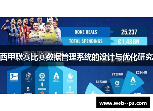 西甲联赛比赛数据管理系统的设计与优化研究